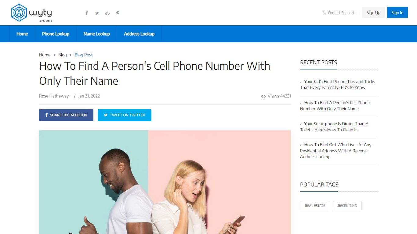 How To Find A Person's Cell Phone Number With Only Their Name